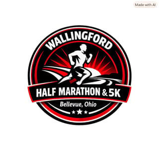 WALLINGFORD HALF MARATHON & 5K RACES Logo