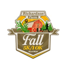 Richardson Farm Fall 5K & 10K with Family 1 Mile Adventure Run logo