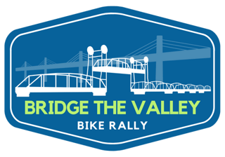 Bridge the Valley - Bike Rally Logo
