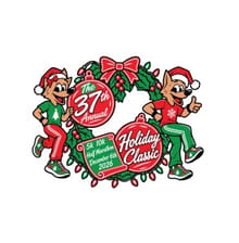 37th Annual Lopers Club Holiday Classic Half Marathon, 10K, and 5K logo