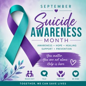 Choose Life End Suicide Logo