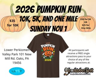 Pumpkin Run for Tourette Syndrome Logo