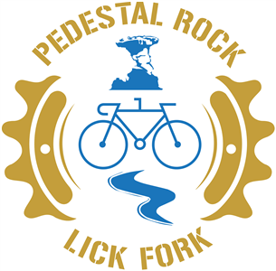 Pedestal Rock Road Ride & Lick Fork Gravel Grind Logo