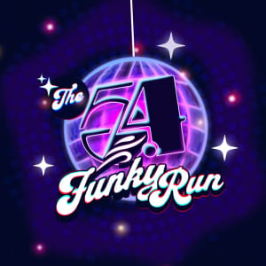 The 5.4 Funky Run Logo