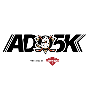 Anaheim Ducks 5K presented by Arrowhead Water Logo
