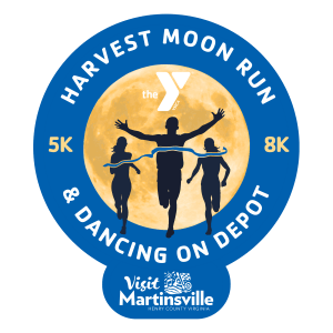 Harvest Moon Run 5k and 8k Logo