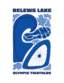 Belews Lake Olympic Triathlon logo