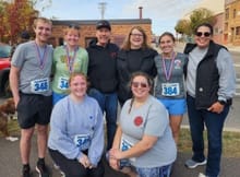 Central Upper Peninsula CISM Donut Dash Presented by the Ben Lauren Memorial Foundation logo