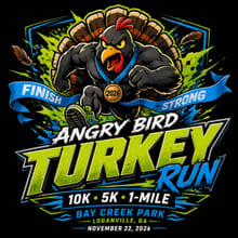 Angry Bird Turkey Run (5K/10K/1-Mile/Little Turkeys Trot) logo