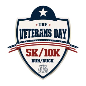 2026 Veterans Day 5K, 10K & Ruck Logo