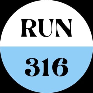 Run 316 logo