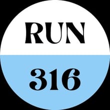 Run 316 logo