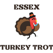 Annual Essex Turkey Trot 5K Road Race with 5K Fun Walk Presented by Essex Lions Club logo