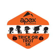 Apex Foundation Trick or Trot 5K & Halloween Hunt Powered by REP Fitness logo
