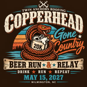 Copperhead Beer Run Logo