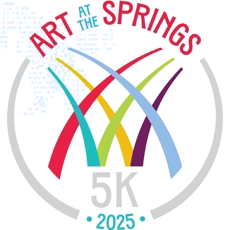 Art at the Springs 5K Fun Run and Walk logo