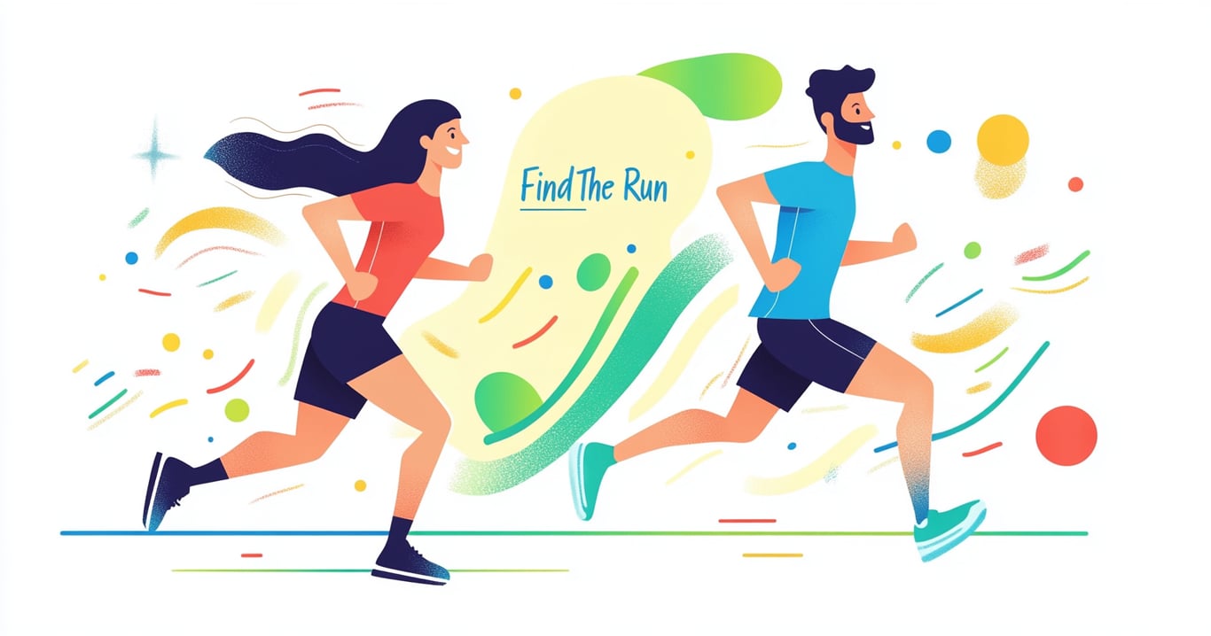 Find The Run banner
