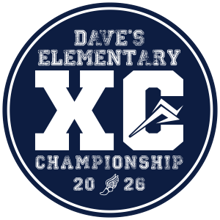 DAVE'S ELEMENTARY CROSS COUNTRY CHAMPIONSHIP logo