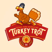 Thanksgiving Day Bethel Park Recreation Turkey Trot 5k Run & Walk logo