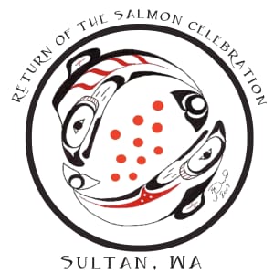 Return of the Salmon Celebration - Salmon Run Logo