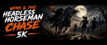 HEADLESS HORSEMAN FUN RUN & 5K logo