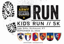 3rd Annual Kentucky Army National Guard 5k & 1-Mile Fun Run for Kids logo