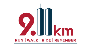 9.11km Run/Walk/Ride/Remember Logo