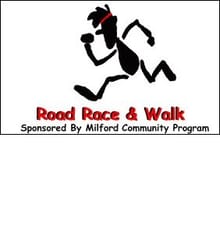 2026 Milford Road Race, Walk and Kids Fun Run logo