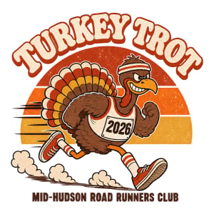 Mid-Hudson Road Runners Club Annual Turkey Trot Logo