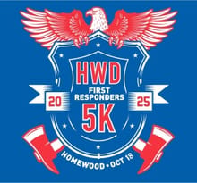 The Homewood First Responders 5K & Fun Run logo
