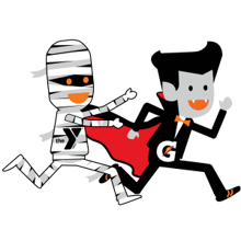 YMCA Gatorade Halloween Hustle 10K & 2 Mile Family Walk logo