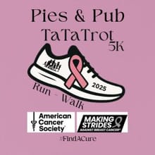 2025 Pies & Pub TaTa Trot 5k logo