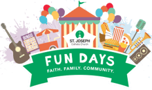 St. Joseph Fun Days 5K Race and Kids Fun Run logo