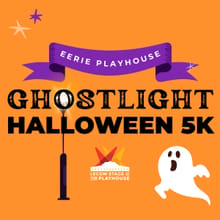 Erie Playhouse Ghostlight Halloween 5K logo