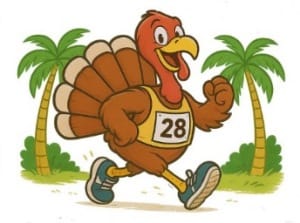 Bradenton Runners Club Turkey Trot Logo