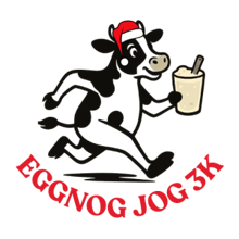 Eggnog Jog 3K logo