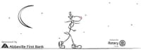 17th Annual Abbeville Rotary Club Reindeer Run Logo
