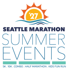 2027 Seattle Marathon Summer Events logo