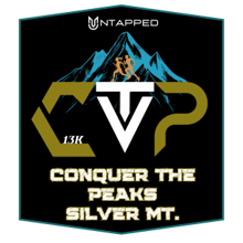 Conquer The Peaks of Silver Mountain 13k Trail Run logo