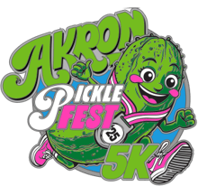 Akron Pickle Fest 5K logo