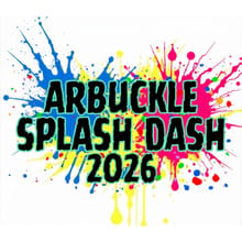 Arbuckle Splash Dash 2026 logo