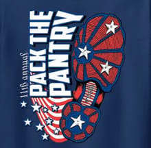 PACK THE PANTRY 4-MILE RELAY RACE logo