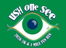 Ush One See 5K & 1 Mile Fun Run logo