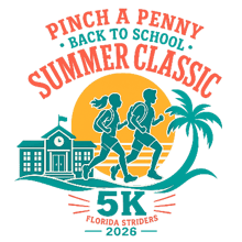 Pinch a Penny Back to School Summer Classic 5K logo