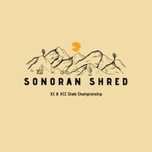 Sonoran Shred XC State Championship logo