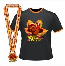 Grand Prairie Turkey Trot 5K logo