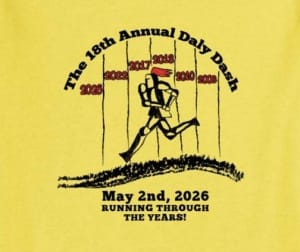 Daly Dash 5K Run/Walk Logo