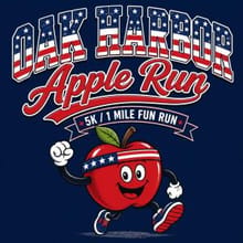 Oak Harbor Apple Run logo
