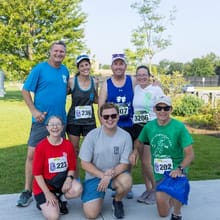 Lake Forest Day 5K logo