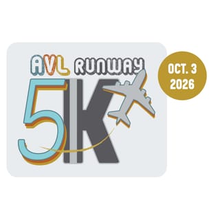 AVL Runway 5K Logo
